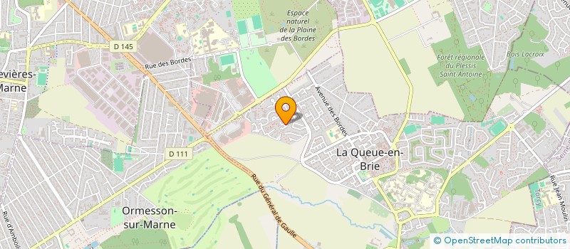 localisation de l'entreprise LE HOME' ART  LA QUEUE-EN-BRIE