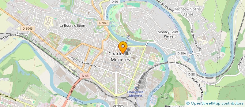 localisation de l'entreprise LE HOME ARTISANAL à PRIX-LES-MEZIERES
