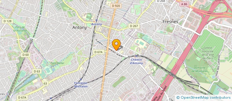 localisation de l'entreprise LE HOME CAMPAGNARD à ANTONY