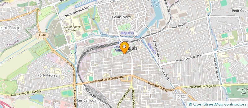 localisation de l'entreprise LE HOME DE L'YSER  CALAIS