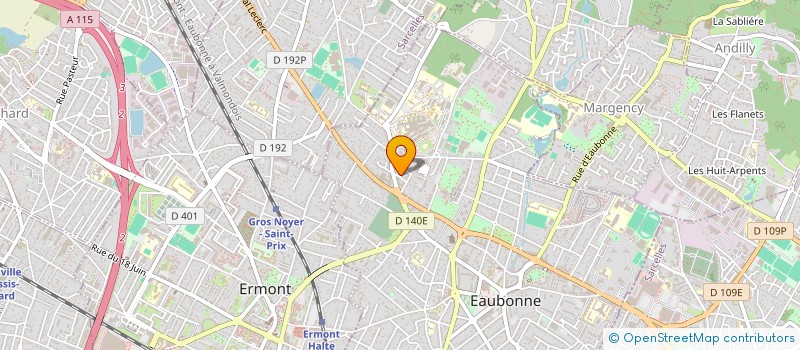 localisation de l'entreprise LE HOME DES BOIS à EAUBONNE