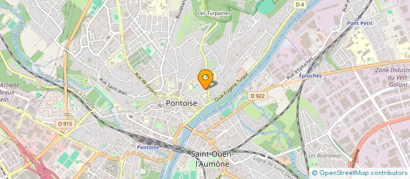 localisation de l'entreprise LE HOME FLEURI à PONTOISE