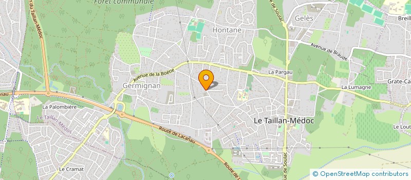 localisation de l'entreprise LE HOME GENY  LE TAILLAN-MEDOC