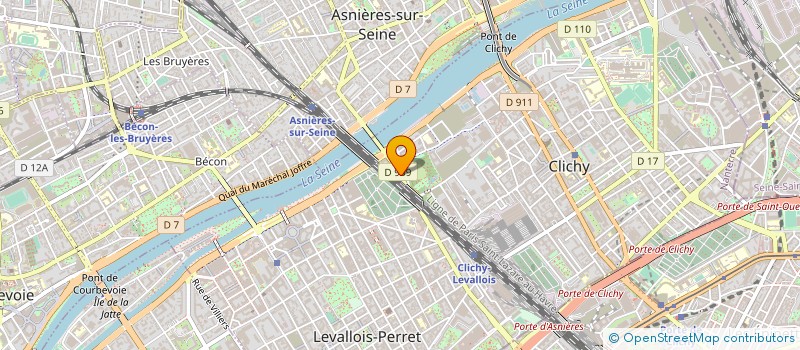localisation de l'entreprise LE HOME JOLI à CLICHY