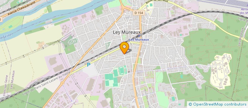 localisation de l'entreprise LE HOOD à LES MUREAUX
