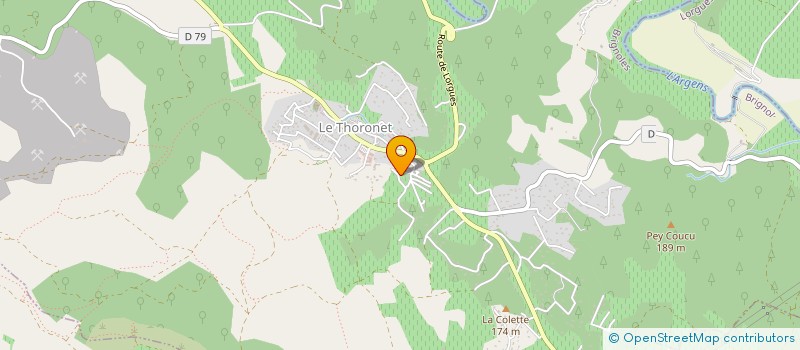 localisation de l'entreprise LE HOT DOG ARTISANAL  LE THORONET