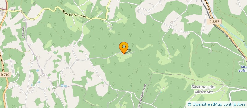 localisation de l'entreprise LE HOUGUET  MAUZENS-ET-MIREMONT