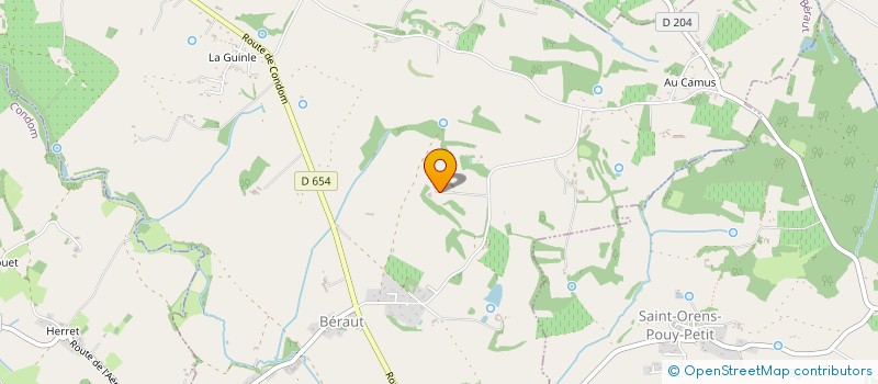 localisation de l'entreprise LE HOUR ASSOCIATION  BERAUT