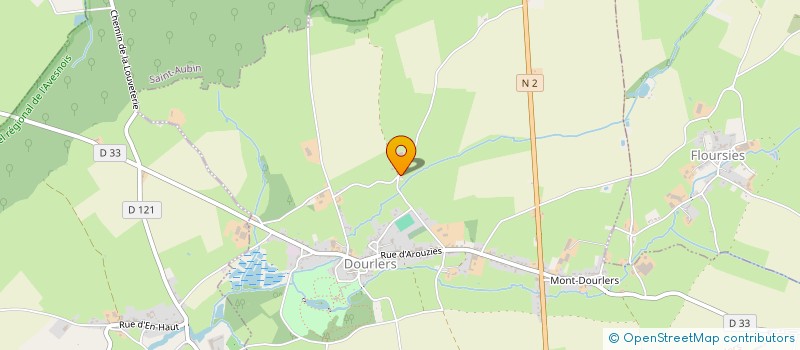 localisation de l'entreprise LE HOURBOUX à DOURLERS