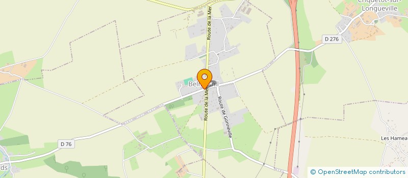 localisation de l'entreprise LE HOURVARI  BELMESNIL