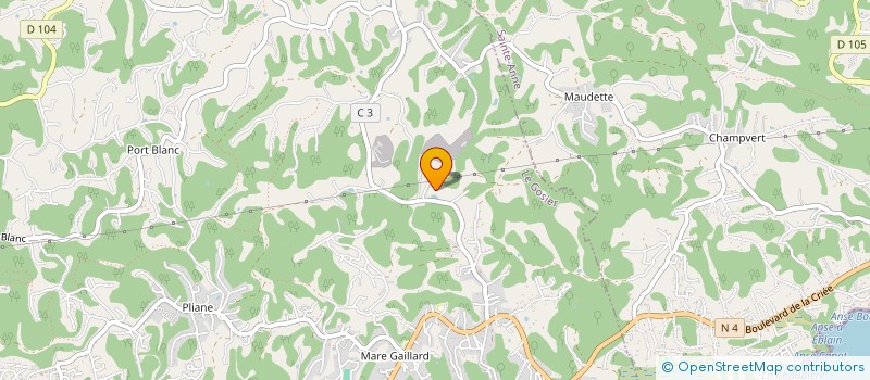 localisation de l'entreprise LE-HUB à LE GOSIER