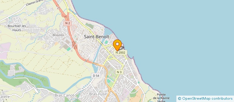 localisation de l'entreprise LE HUB.HDI  SAINT-BENOIT