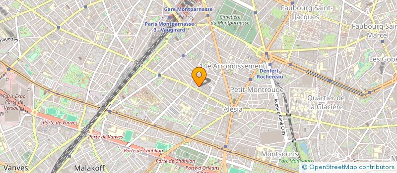 localisation de l'entreprise LE HUNG TORSET  PARIS