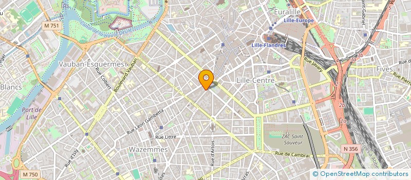 localisation de l'entreprise LE ICI à LILLE