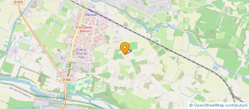 localisation de l'entreprise LE J.A.L  PERTUIS