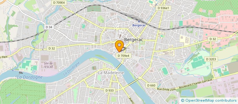 localisation de l'entreprise LE JACQUOU à BERGERAC