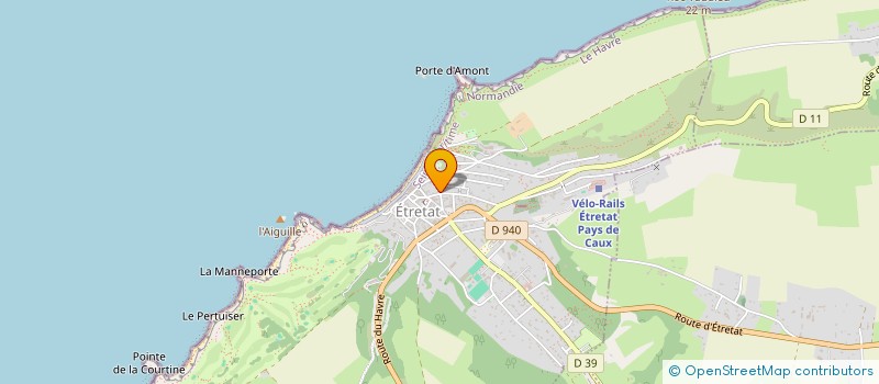 localisation de l'entreprise LE JADE  ETRETAT