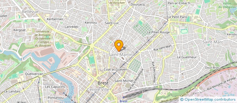 localisation de l'entreprise LE JADE STUDIO à BREST