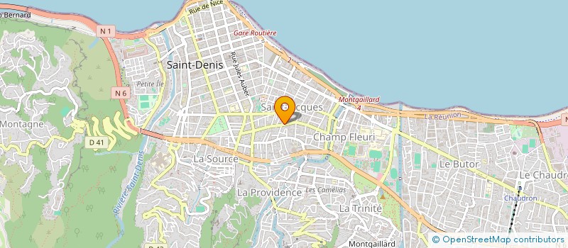 localisation de l'entreprise LE JAMBOREE à SAINT-DENIS