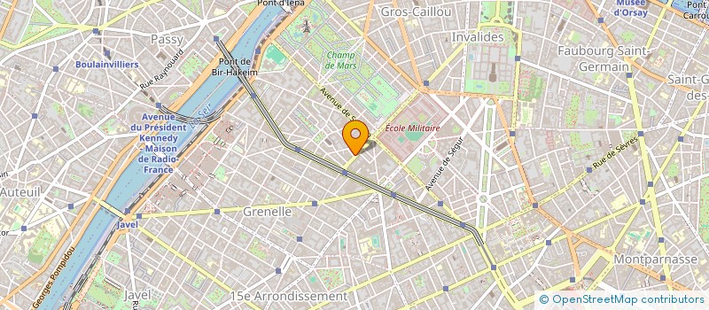 localisation de l'entreprise LE JARDIN  PARIS