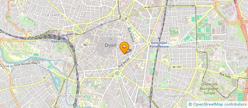 localisation de l'entreprise LE JARDIN à DIJON