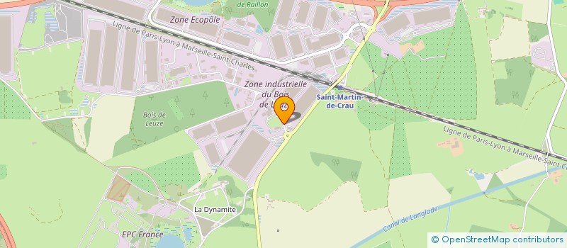 localisation de l'entreprise LE JARDIN à SAINT-MARTIN-DE-CRAU