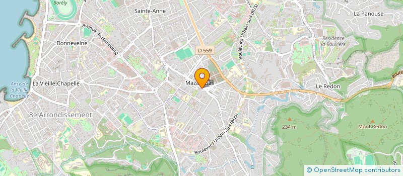 localisation de l'entreprise LE JARDIN à MARSEILLE