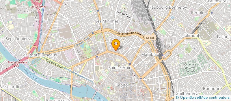 localisation de l'entreprise LE JARDIN à TOULOUSE