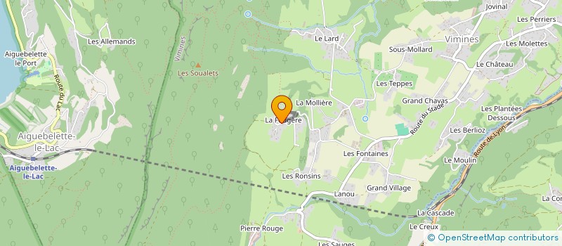 localisation de l'entreprise LE JARDIN  VIMINES