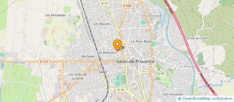 localisation de l'entreprise LE JARDIN  SALON-DE-PROVENCE