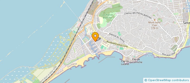 localisation de l'entreprise LE JARDIN  SETE