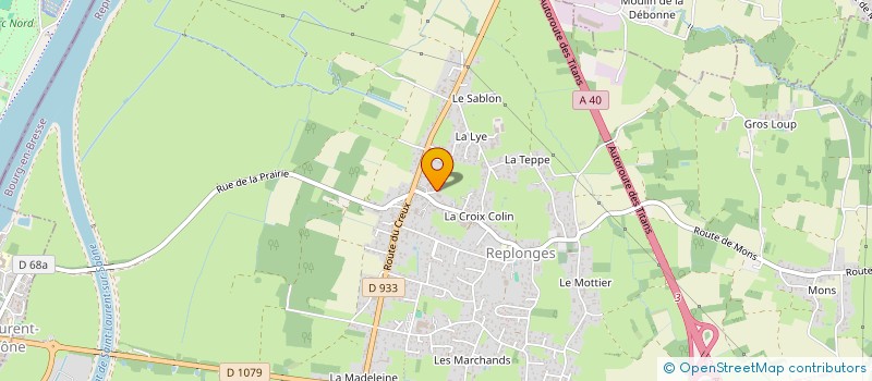 localisation de l'entreprise LE JARDIN A MALICES à REPLONGES