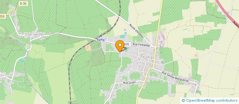 localisation de l'entreprise LE JARDIN AROMATIQUE à EPFIG
