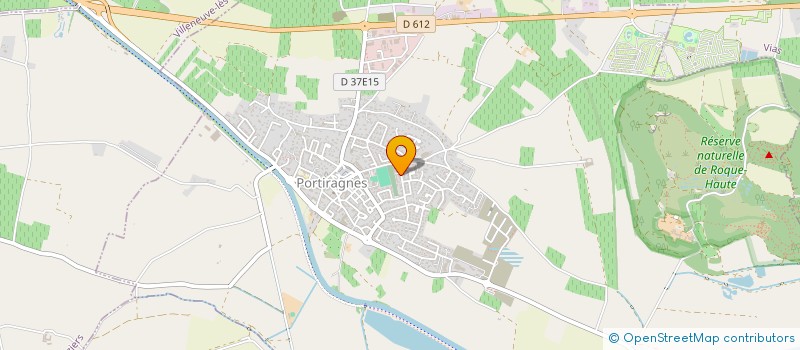 localisation de l'entreprise LE JARDIN D'AIDEN  PORTIRAGNES