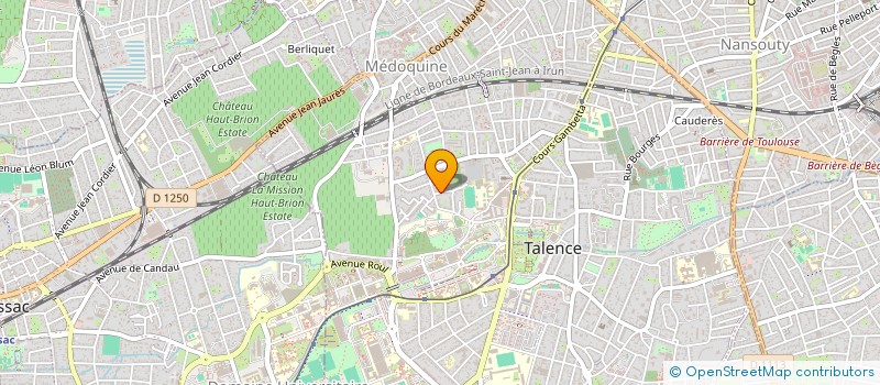 localisation de l'entreprise LE JARDIN D'ANGELIQUE (JDA)  TALENCE