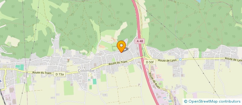 localisation de l'entreprise LE JARDIN D'ANTONIO  COLOMBE