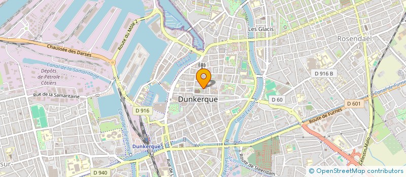 localisation de l'entreprise LE JARDIN D'EDEN à DUNKERQUE