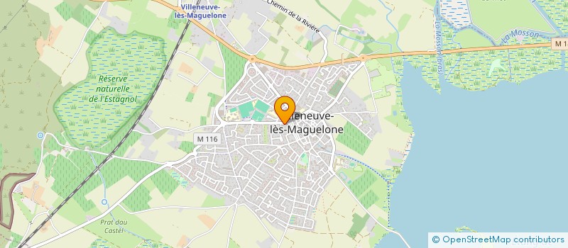 localisation de l'entreprise LE JARDIN D'EDEN  VILLENEUVE-LES-MAGUELONE