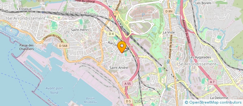 localisation de l'entreprise LE JARDIN D'ELENA à MARSEILLE