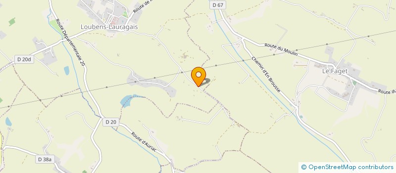 localisation de l'entreprise LE JARDIN D'EN GALINOU à CARAMAN
