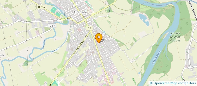 localisation de l'entreprise LE JARDIN D'EYPONA  GRENADE