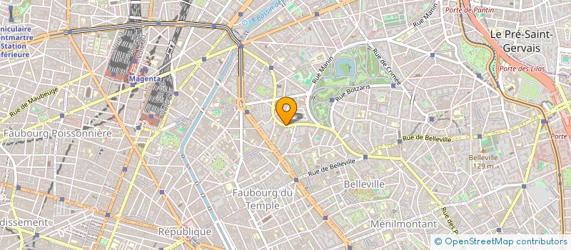 localisation de l'entreprise LE JARDIN D'HIVER  PARIS