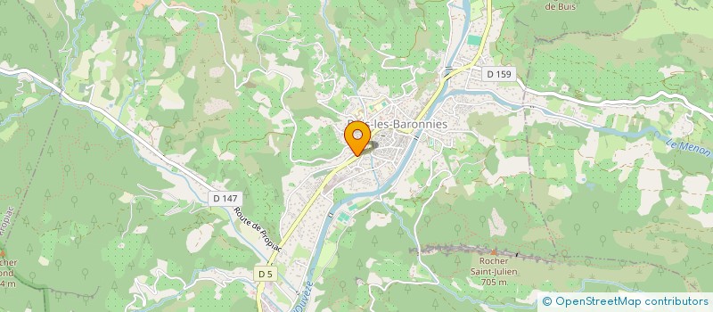 localisation de l'entreprise LE JARDIN D I à BUIS-LES-BARONNIES
