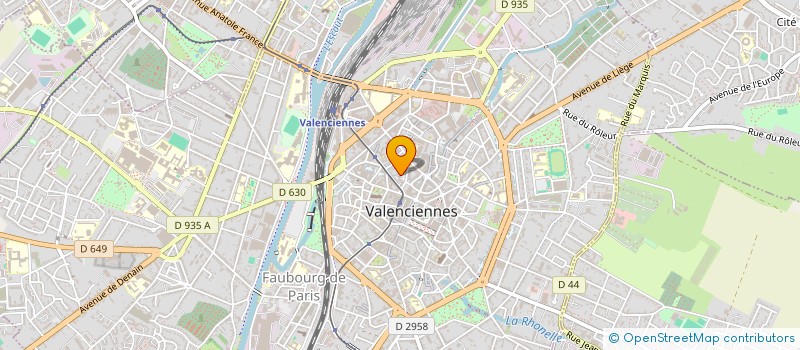 localisation de l'entreprise LE JARDIN D'ISTANBUL  VALENCIENNES