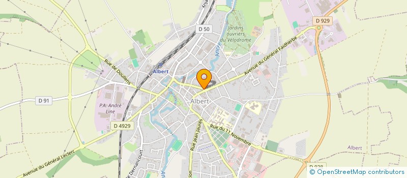 localisation de l'entreprise LE JARDIN D'ISTANBUL à ALBERT