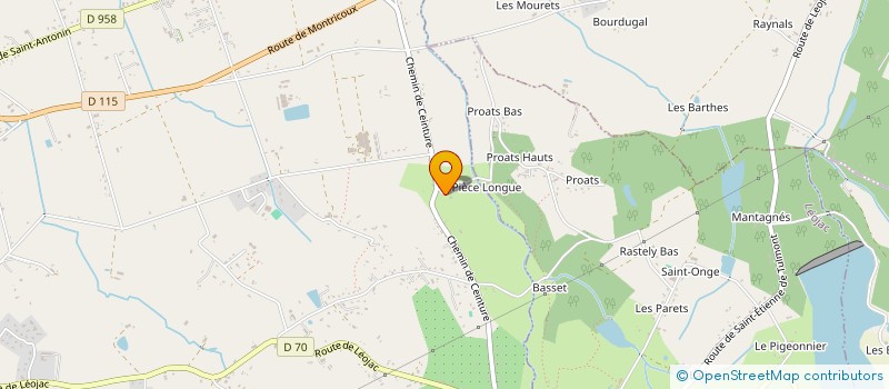 localisation de l'entreprise LE JARDIN D'OZ  MONTAUBAN