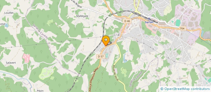 localisation de l'entreprise LE JARDIN DANS LA MAISON à SARLAT-LA-CANEDA
