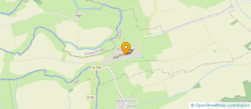 localisation de l'entreprise LE JARDIN DE BEBE  JALLAUCOURT