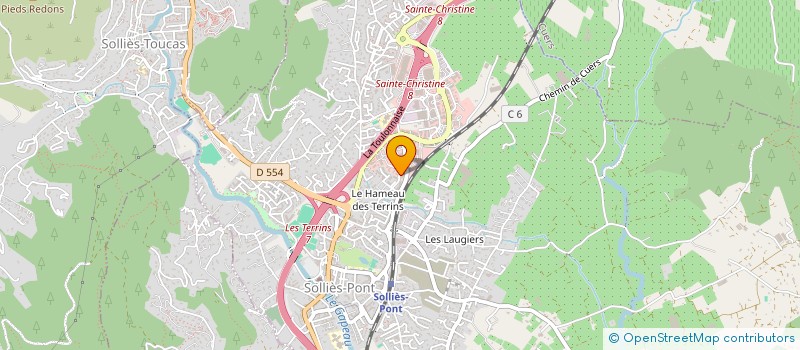 localisation de l'entreprise LE JARDIN DE CARLITO  SOLLIES-PONT