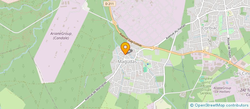 localisation de l'entreprise LE JARDIN DE CHLOE ET SANDRA  SAINT-MEDARD-EN-JALLES